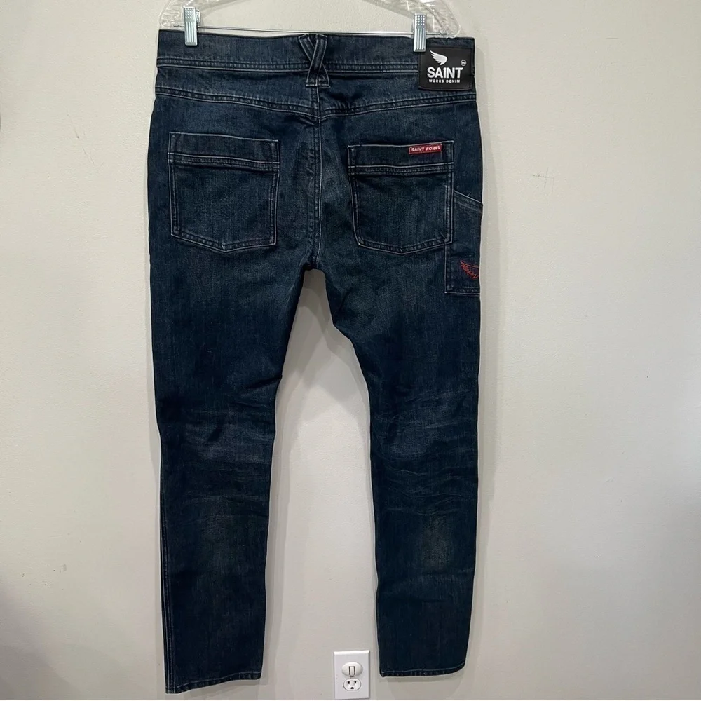 Saint Works Denim Slim Fit Jeans Men’s Size W34/L33